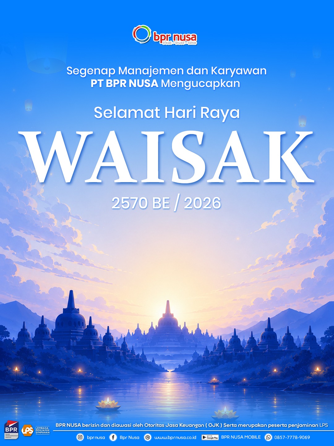 Selamat Hari Raya Waisak 2570 BE